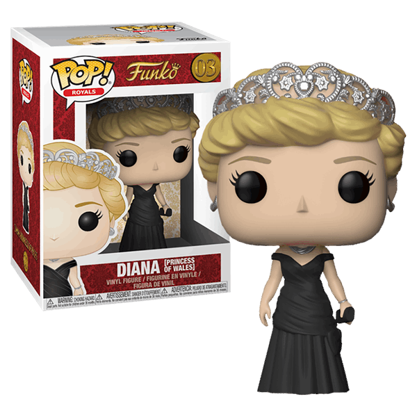 royal family princess diana pop vinyl figure zing pop culture